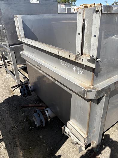 Used Dump Wash Tank