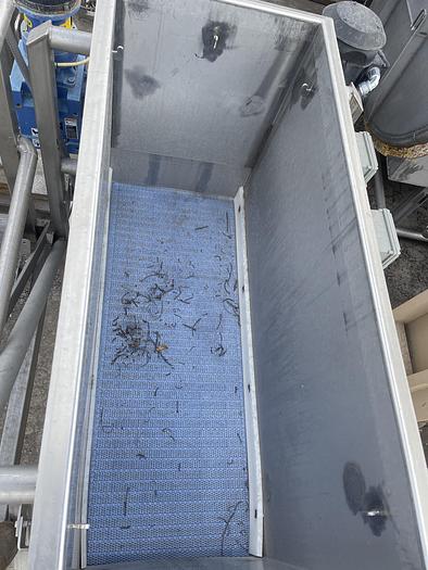 Used GEM Equipment Transfer Conveyor With Platform