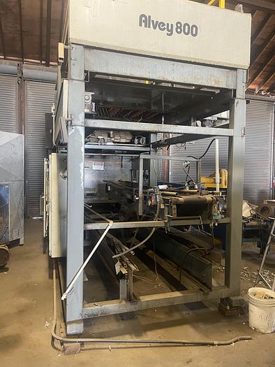 Used Alvey Model 800 Case Palletizer