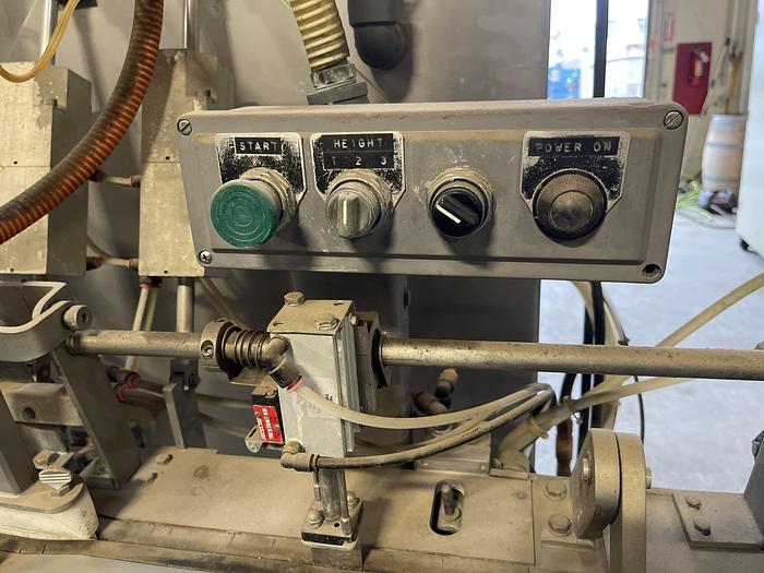 Used RMF Stainless Steel Snorkel Vac Bag Sealer Model 453