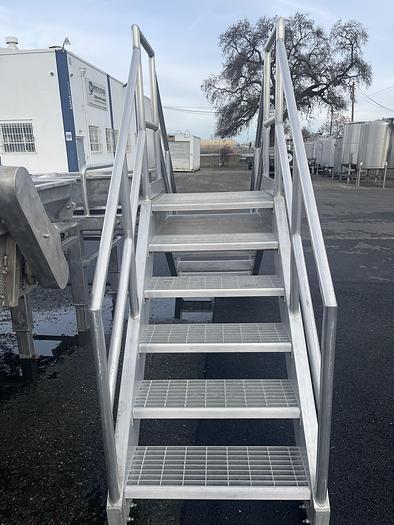 Used Stainless Steel Work Platform Stairs