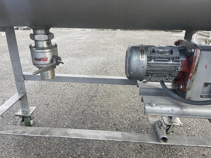 Used Stainless Steel Paddle Mixer 60"Long x 24" Wide x 28" Deep