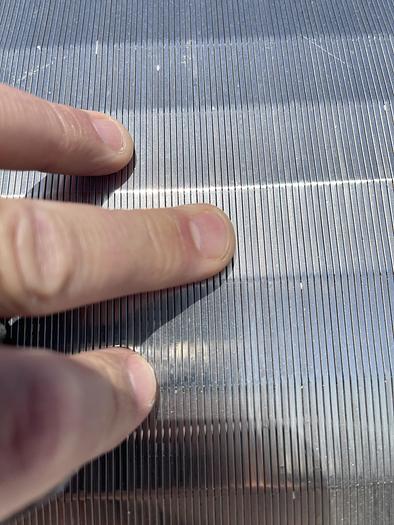 Used Stainless Steel Brine Filtration Unit Model RDS-36-120-008