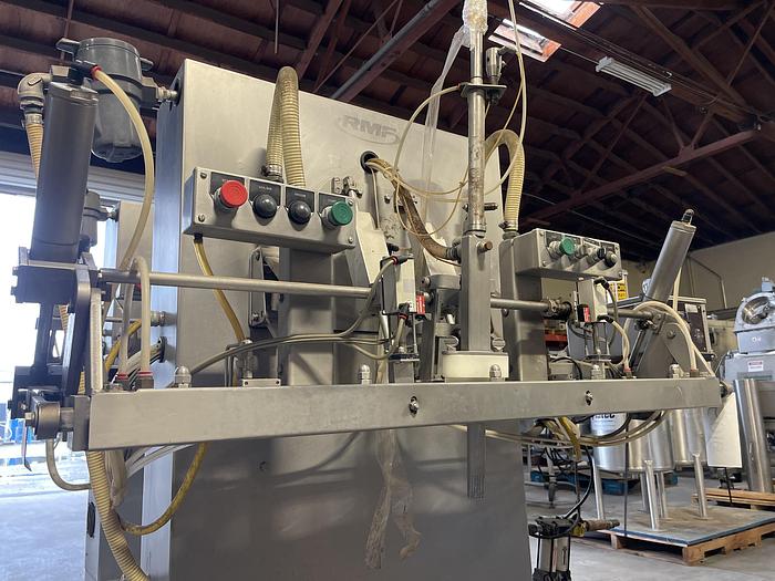 Used RMF Stainless Steel Snorkel Vac Bag Sealer Model 453