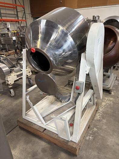 Used Stainless Steel Double Cone Mixer #2250
