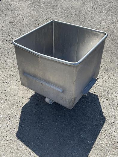 Used Stainless Steel Dump Buggy - Cart