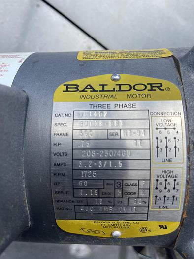 Used 10" Wide x 10.5 Long Flighted Incline Conveyor