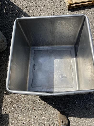 Used Stainless Steel Dump Buggy - Cart