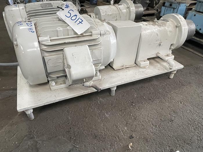 Used 20 HP Waukesha Inline High Shear Pump