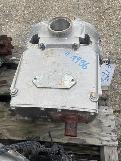 Used Waukesha Model 220 Positive Displacement Pump Head
