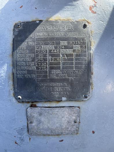 Used FMC Model 50 Pulper/Finisher