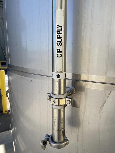 Used DCI 4,200 Gallon Vertical Stainless Steel Tank