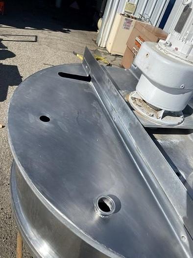 Used Groen 300 Gallon Type 316 Stainless Steel Jacketed Steam Mix Kettle with Scrape Surface Agitation