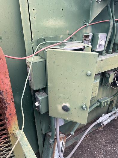 Used Trane Gas Fired Burner Cabinet For Dryer