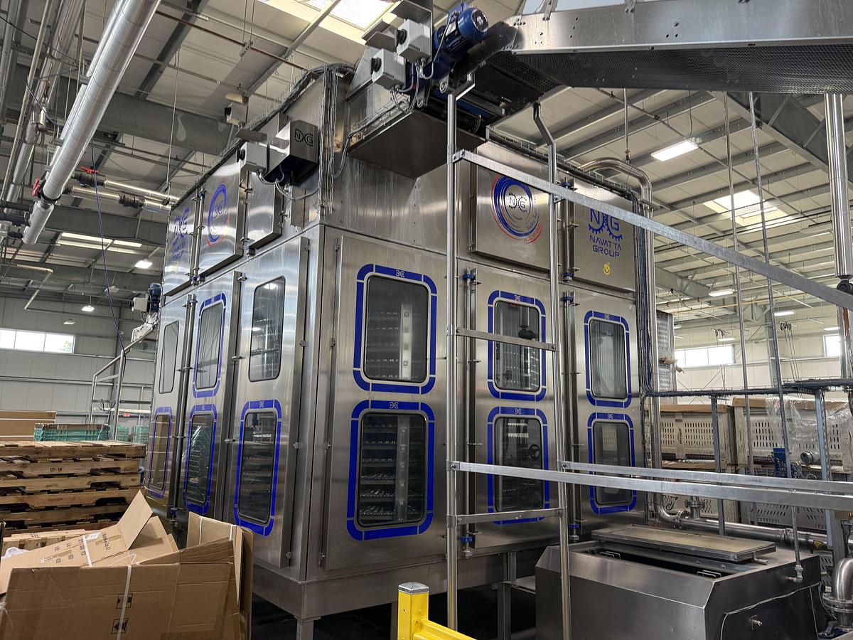 Used Navatta Complete Hot Fill Cup line