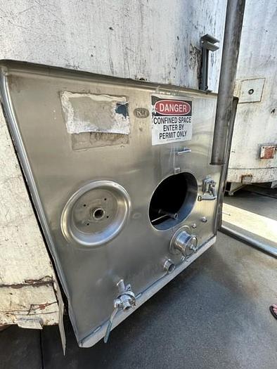 Used 16,000 Gallon Vertical Jacketed/Insulated Stainless Steel Tank