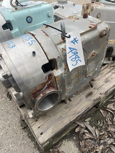 Used Waukesha Model 223 Positive Displacement Pump Head