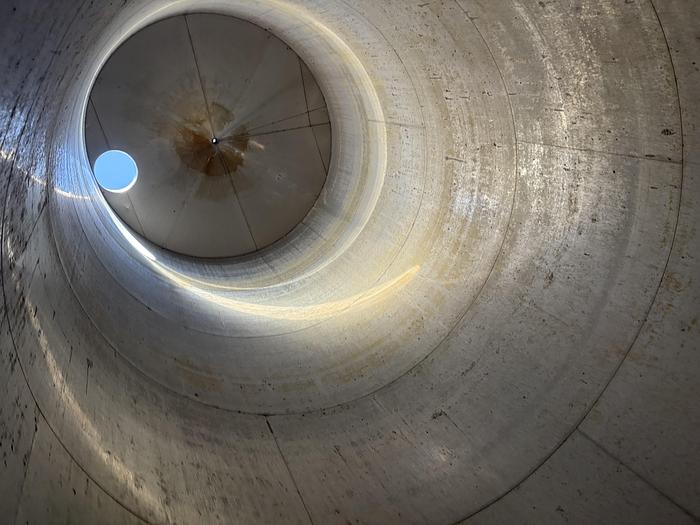 Used 10,000 Gallon Stainless Steel Storage Silo