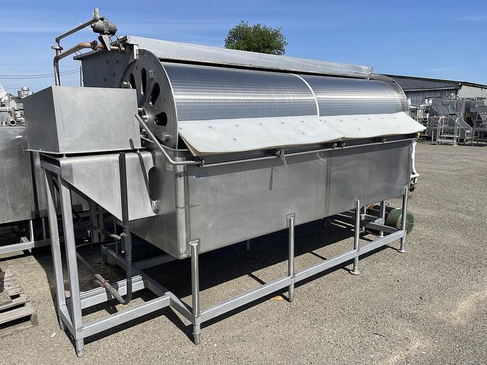 Used Stainless Steel Brine Filtration Unit Model RDS-36-120-008