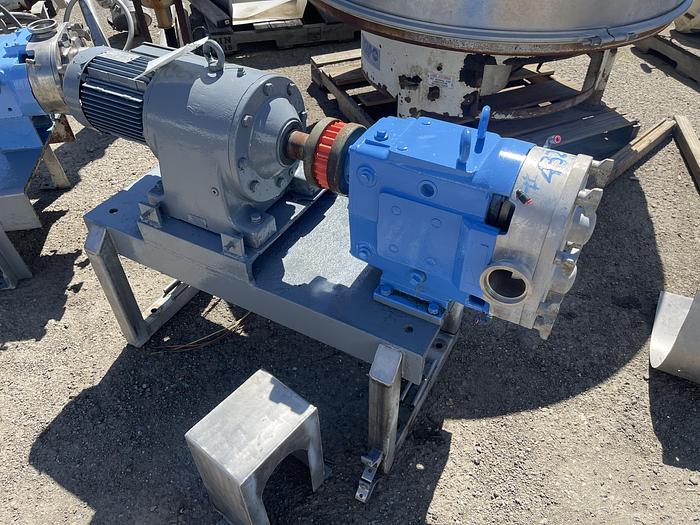 Used Waukesha-Cherry-Burrell Model 60 Positive Displacement Pump