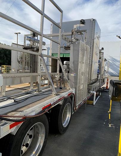 Used JBT Mobile Bin Washing System