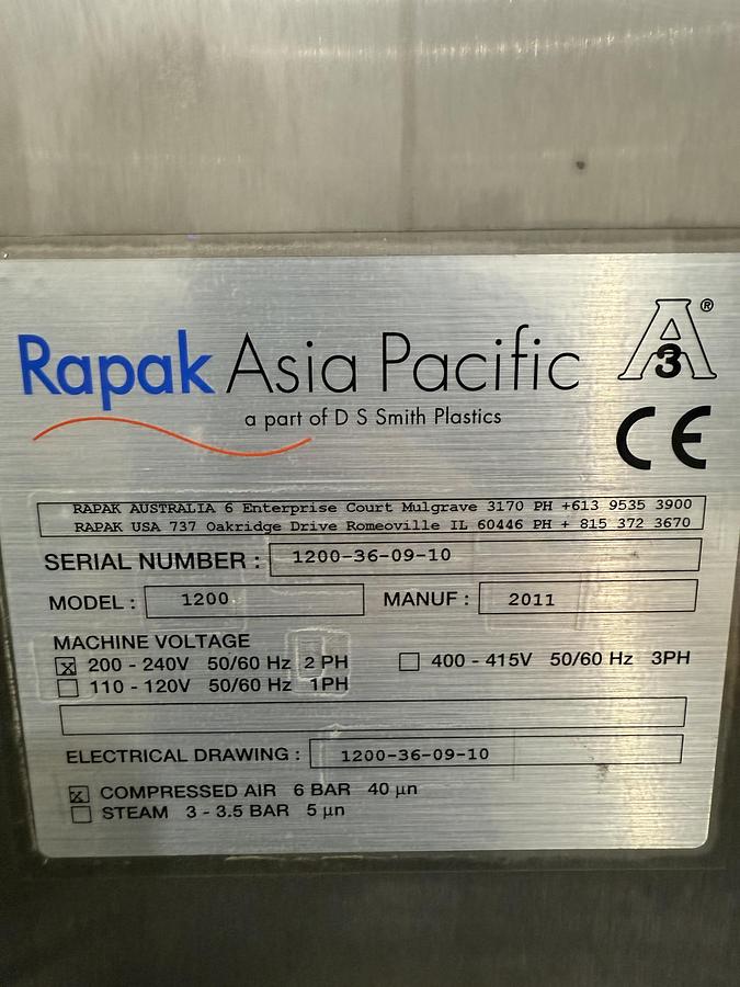 Used Bag In A Box Filling Line