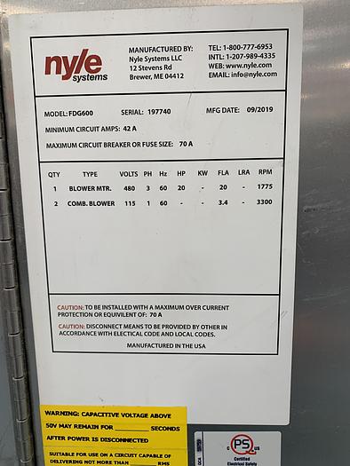 Used Nyle Systems Food Dehydrator