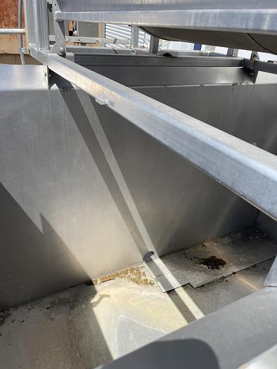 Used Stainless Steel Rotary Wastewater Screen