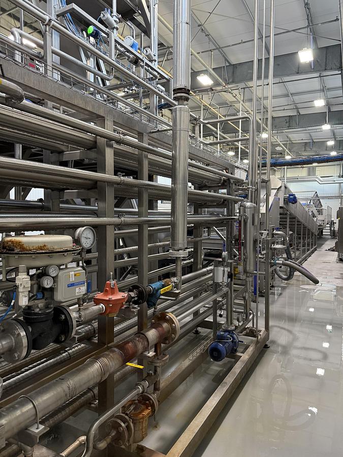 Used Navatta Complete Hot Fill Cup line