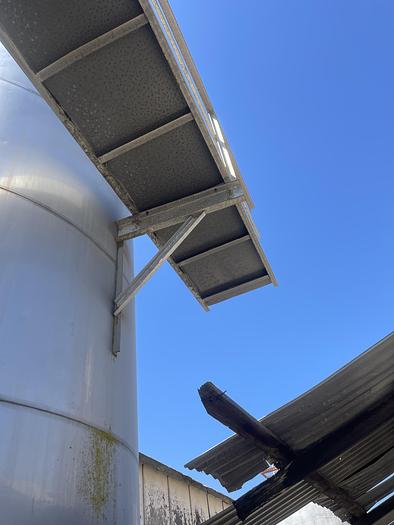 Used 9,700 gallon Stainless Steel Storage Tanks (Two identical)