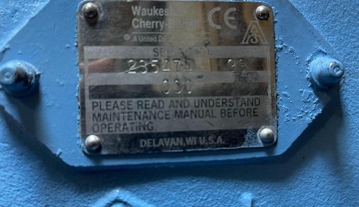 Used Waukesha Cherry- Burrell Model 030 Positive Displacement Pump Head