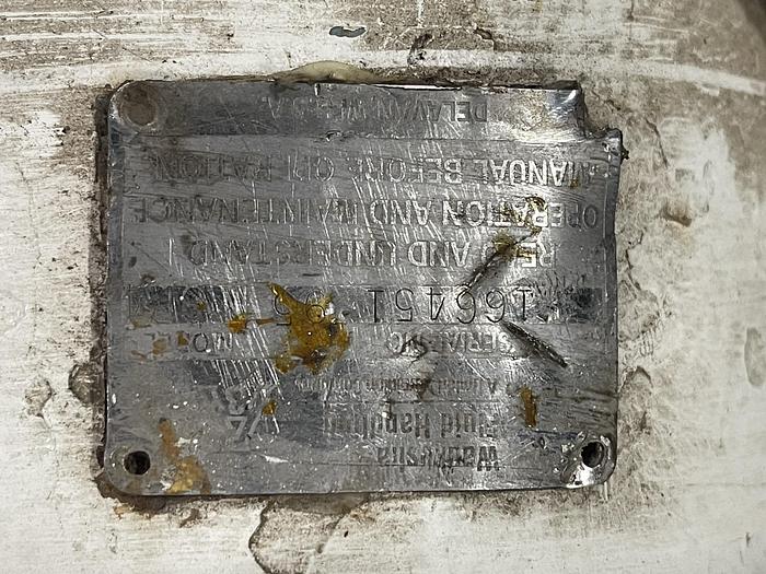 Used 20 HP Waukesha Inline High Shear Pump