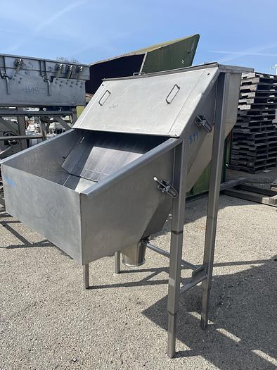Used 34" Commercial Mfg. Stationary Wastewater Screen