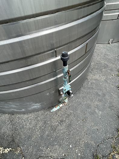 Used 5,395 Gallon Stainless Steel Jacketed White Wine Tanks