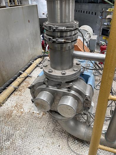 Used Aseptic Flash Cooler / Dual Control Steam Injection Heater