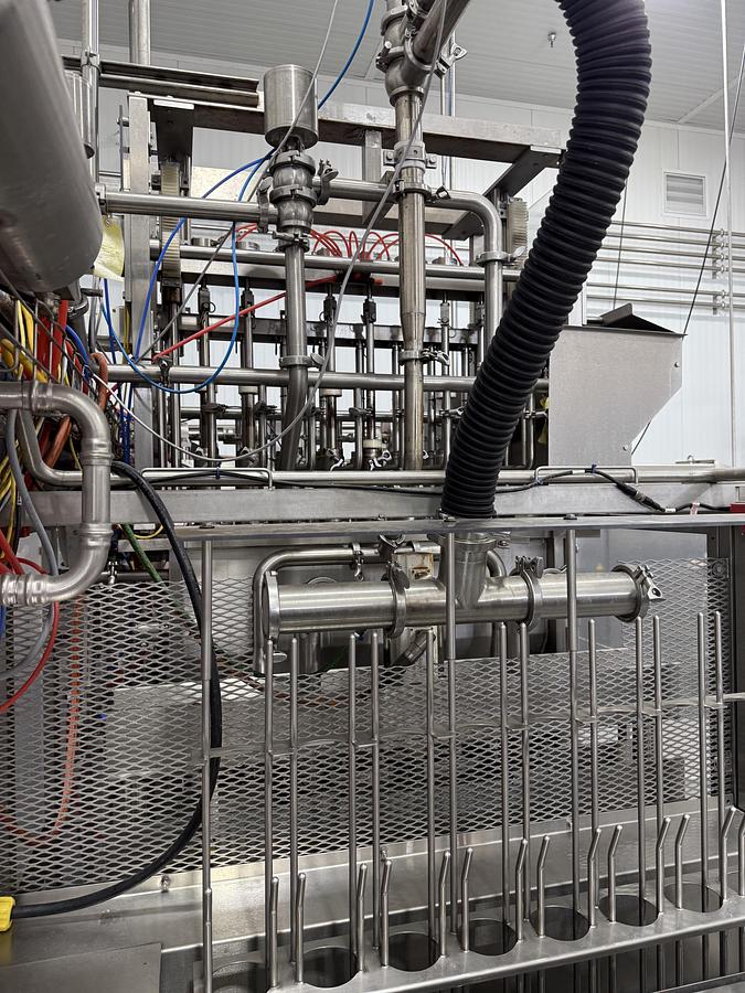 Used Navatta Complete Hot Fill Cup line