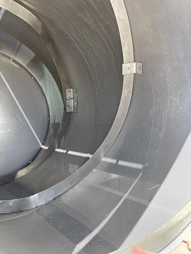 Used Stainless Steel Rotary Wastewater Screen