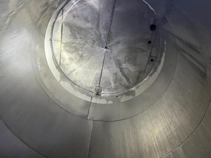 Used 8,500 gallon Stainless Steel Storage Tanks (two identical-mirrored)
