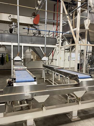 Used Hand Pack Sorting Line For Boxes/Totes