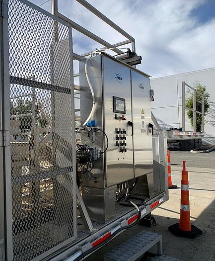 Used JBT Mobile Bin Washing System