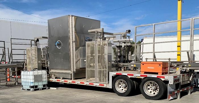 Used JBT Mobile Bin Washing System