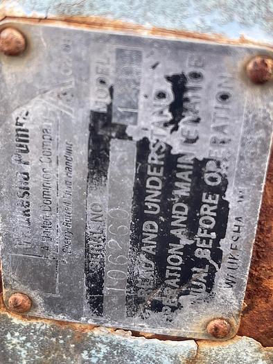 Used Waukesha Model 130 Positive Displacement Pump Head