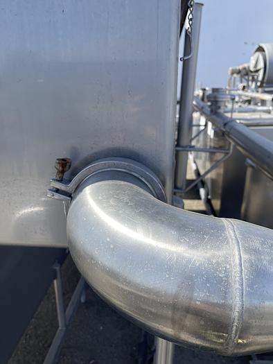 Used Stainless Steel Brine Filtration Unit Model RDS-36-120-008