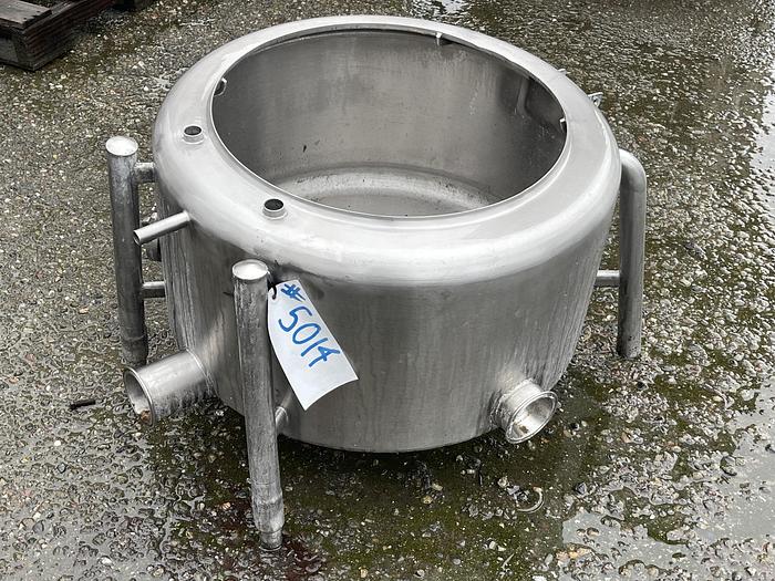 Used 25 Gallon Stainless Steel Balance Tank
