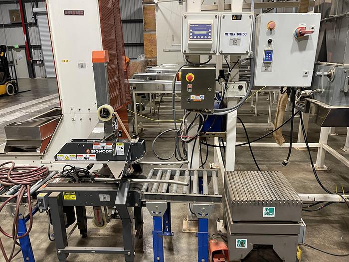 Used Hand Pack Sorting Line For Boxes/Totes