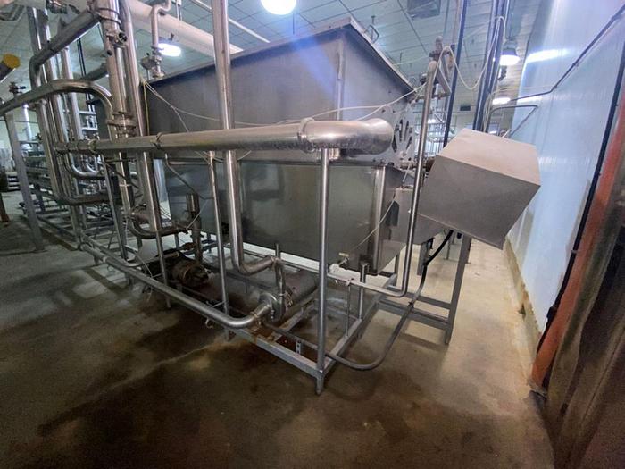Used Stainless Steel Brine Filtration Unit Model RDS-36-120-008