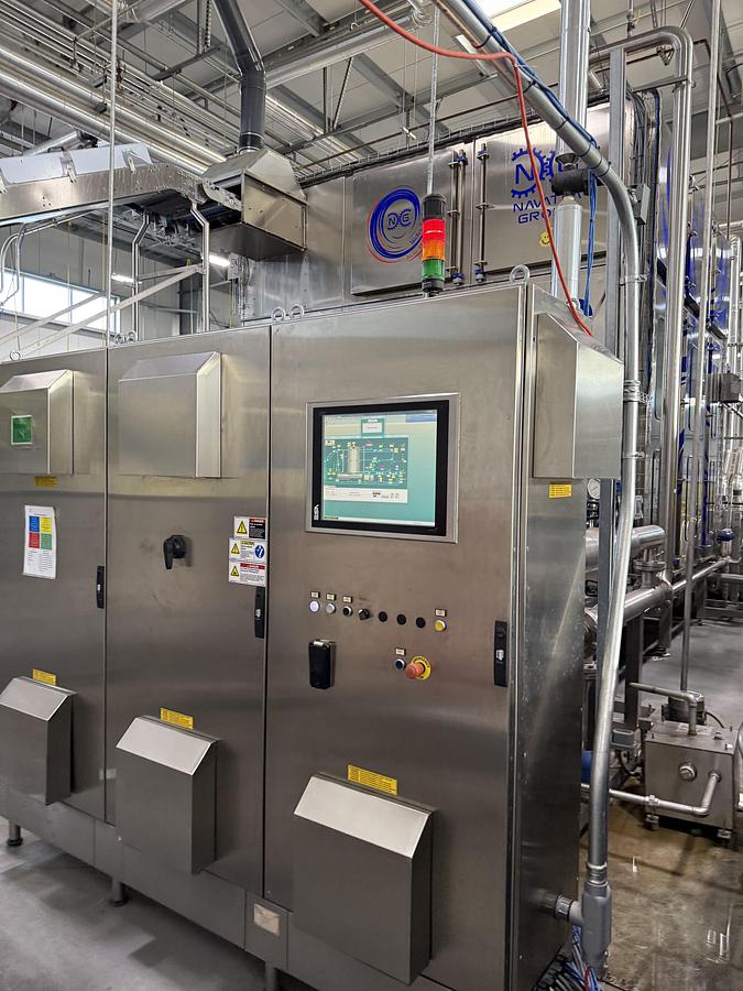 Used Navatta Complete Hot Fill Cup line