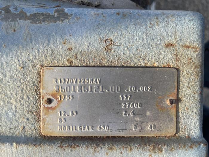 Used Fristam Model FKL 600 7" x 7" High Pressure Positive Displacement Pump