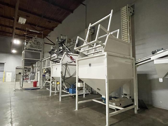 Used Almond Sorting and Packaging Line