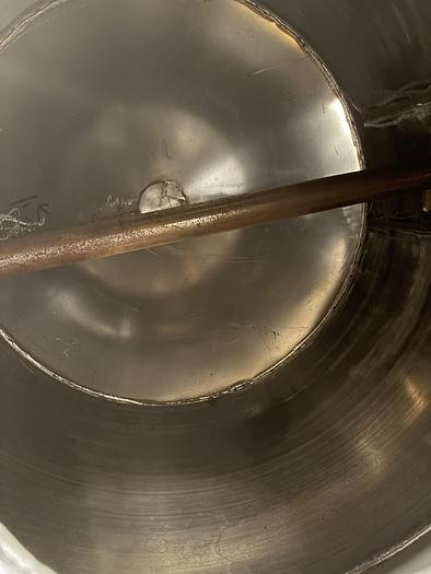 Used Stainless Steel Double Cone Mixer #2250